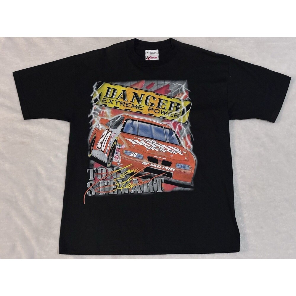 Tony Stewart Home Depot Winston Cup Champ Mens Medium SHIRT Nascar VINTAGE 2000s